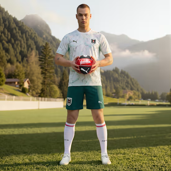 Pantaloncini Mondiali 2026 Trasferta Austria Uomo