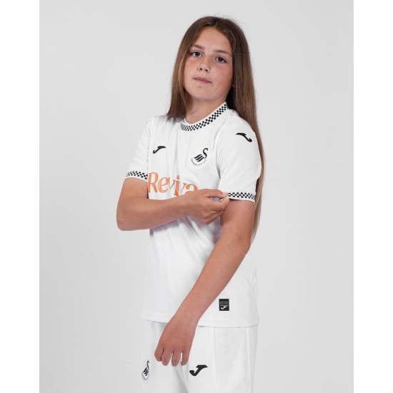 Kit Casa Swansea City Bambino 2025/26