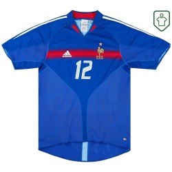 Maglia retrò Francia 2004/06 casa da uomo Henry #12