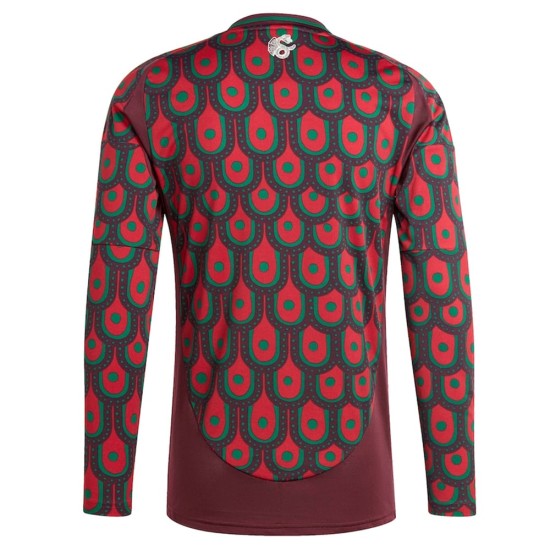 Maglia Maniche Lunghe Casa Messico Copa America 2024 Maglia Maniche Lunghe Casa Messico Copa America 2024