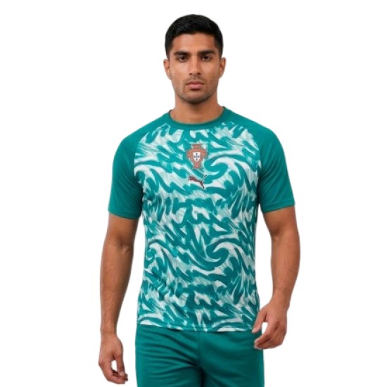 Maglia Pre-Partita Portogallo Coppa del Mondo 2026 Third Verde Donna