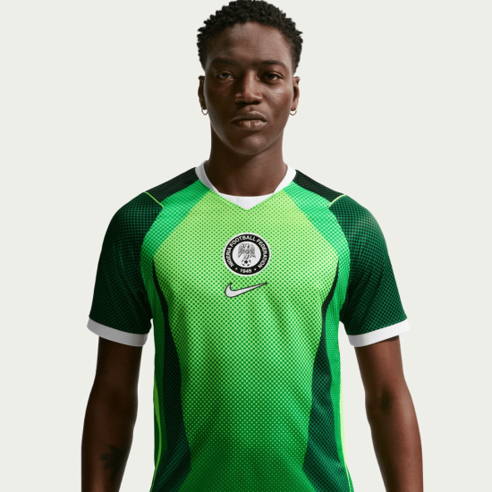 Maglia Mondiali 2026 Casa Nigeria Uomo Maglia Mondiali 2026 Casa Nigeria Uomo