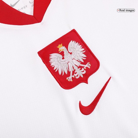 Maglia+Pantaloncini Casa Bambini Polonia EURO 2024