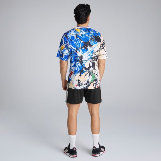 Pantaloncini Stone Roses Manchester United 2025/26 Bambino