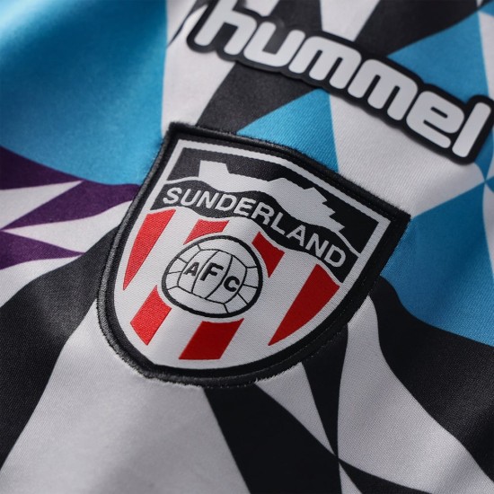 Maglia retrò partita remix uomo Sunderland bianca