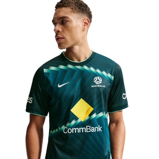 Maglia Australia Pre-Partita Coppa del Mondo 2026 Third Uomo Maglia Australia Pre-Partita Coppa del Mondo 2026 Third Uomo