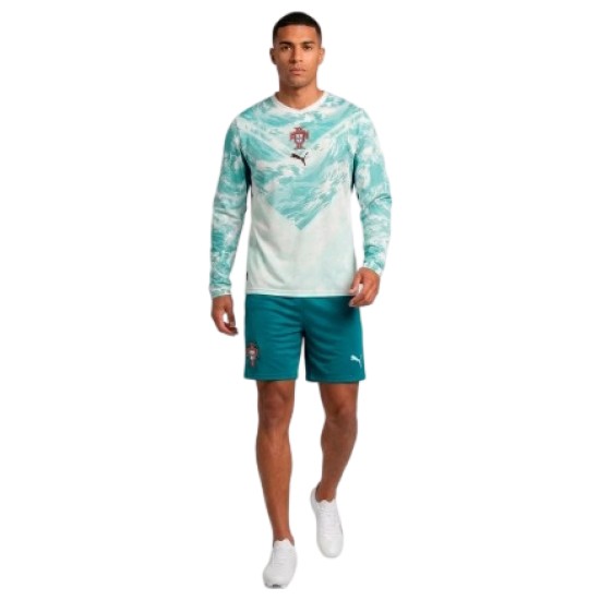 Maglia Portogallo Coppa del Mondo 2026 Away Manica Lunga Bambino Maglia Portogallo Coppa del Mondo 2026 Away Manica Lunga Bambino