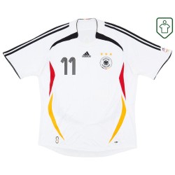 Maglia retrò Germania 2005/07 casa da uomo Klose #11 Maglia retrò Germania 2005/07 casa da uomo Klose #11