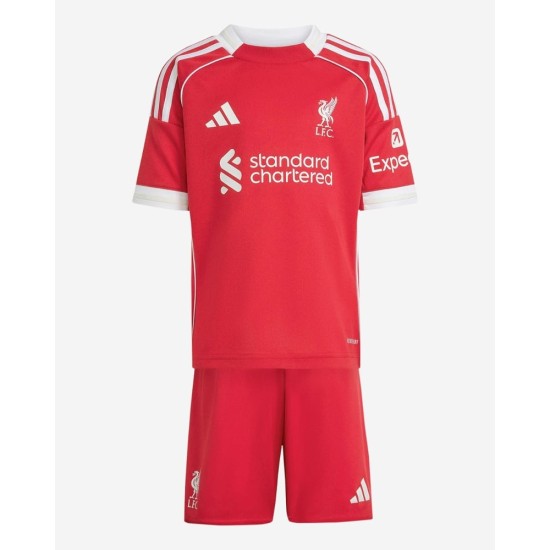 Kit Casa Liverpool Bambino 2025/26