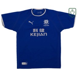 Maglia retrò casa uomo Everton 2003/04 Gravesen #16