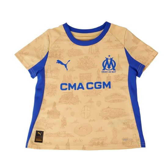 Kit Quarto Bambino Olympique Marsiglia 2025/26