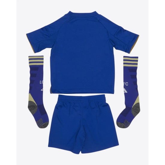 Kit Casa Leicester City 2025/26 Bambino