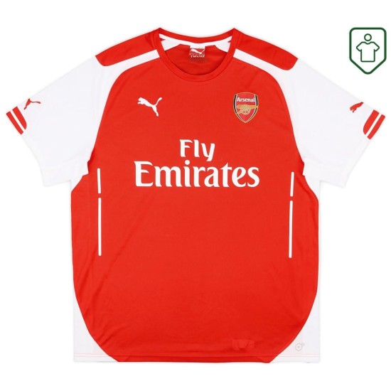 Maglia retrò casa uomo Arsenal 2014/15 Arteta #8