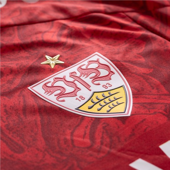 Maglia a Maniche Lunghe Uomo VfB Stuttgart 2025/26 Away