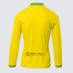 Maglia Casa Manica Lunga Uomo Norwich City 2025/26