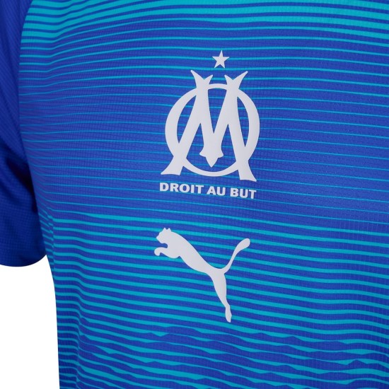 Maglia Terza Pre-Partita Uomo Olympique Marsiglia 2025/26 – Blu Maglia Terza Pre-Partita Uomo Olympique Marsiglia 2025/26 – Blu