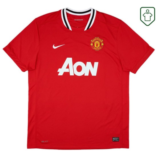 Maglia retrò casa uomo Manchester United 2011/12 Berbatov #9