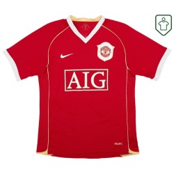 Maglia retrò casa uomo Manchester United 2006/07 Solsjkaer #20