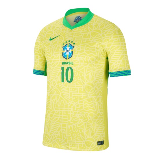Maglia Casa RODRYGO #10 Brasile Copa America 2024
