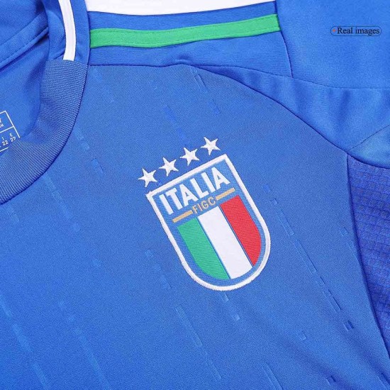 Maglia+Pantaloncini Casa Bambini Italia EURO 2024 Maglia+Pantaloncini Casa Bambini Italia EURO 2024
