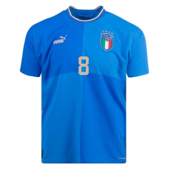 Jorginho #8 Italia Maglia Casa Coppa del Mondo 2022