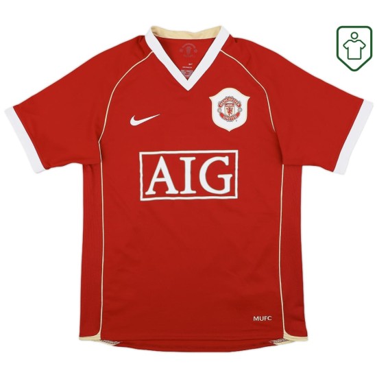 Maglia retrò casa uomo Manchester United 2006/07 Rooney #8