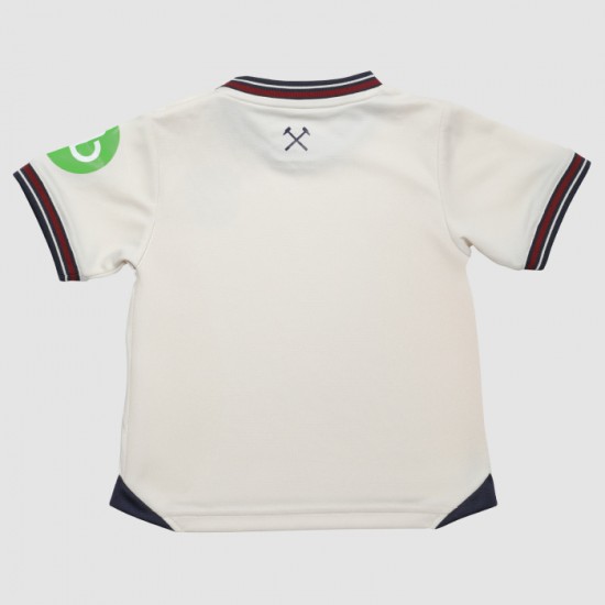 Bambino West Ham United 2025/26 Kit Trasferta