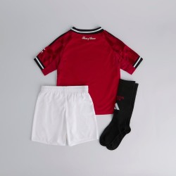 Bambino Manchester United 2025/26 Kit Casa
