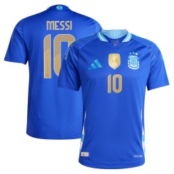 Maglia Versione Giocatore Trasferta Lionel Messi #10 Argentina Copa America 2024 Maglia Versione Giocatore Trasferta Lionel Messi #10 Argentina Copa America 2024