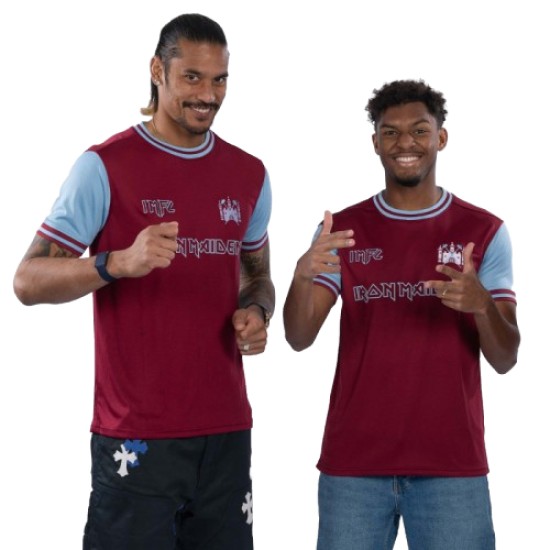 Uomo Maglia 50º Anniversario West Ham United x Iron Maiden