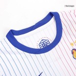 Maglia+Pantaloncini Trasferta Bambini Francia EURO 2024 Maglia+Pantaloncini Trasferta Bambini Francia EURO 2024