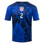 Sergino Dest #2 USMNT Maglia Trasferta Coppa del Mondo 2022