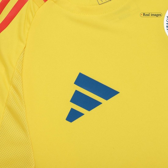 Maglia Versione Giocatore Casa Colombia Copa America 2024 Maglia Versione Giocatore Casa Colombia Copa America 2024