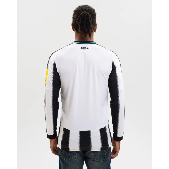 Maglia Bambino Manica Lunga Newcastle United 2025/26 Home