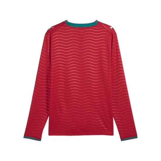 Maglia manica lunga donna Portogallo 2026 Coppa del Mondo casa