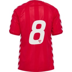 Maglia retrò iconica Danimarca 1983 #8 Uomo