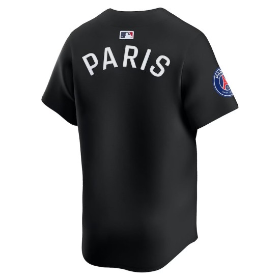 Maglia Donna PSG x MLB 2025/26 Edizione Limitata - Nero