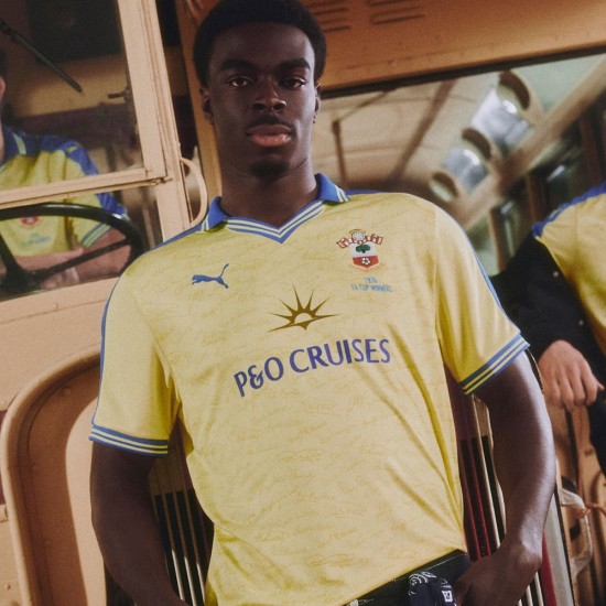 Uomo Southampton stagione 2025/26 50º anniversario maglia Uomo Southampton stagione 2025/26 50º anniversario maglia