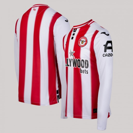 Maglia Casa Manica Lunga Bambino Brentford 2025/26