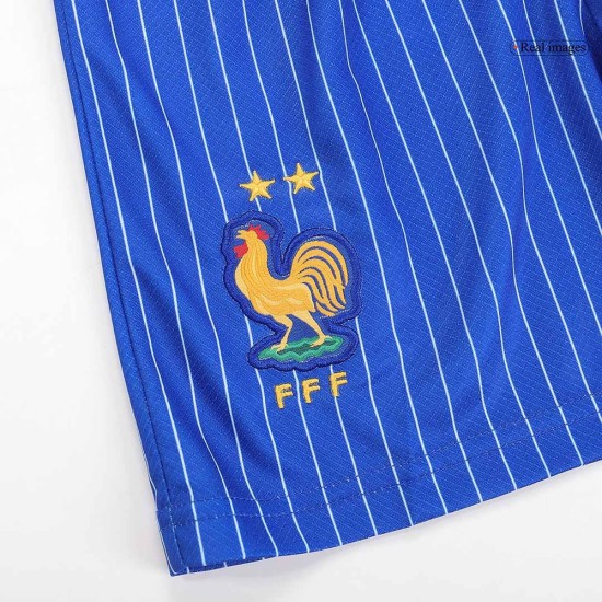 Maglia+Pantaloncini Trasferta Bambini Francia EURO 2024 Maglia+Pantaloncini Trasferta Bambini Francia EURO 2024