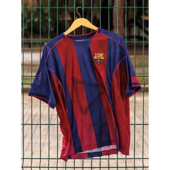 Maglia retro Ed Sheeran x Spotify x FC Barcelona 2004/05 da uomo