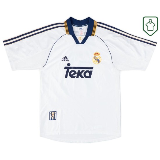 Uomo Maglia retro casa Real Madrid 2001 Raul #7