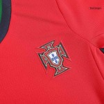 Maglia+Pantaloncini Casa Bambini Portogallo EURO 2024 Maglia+Pantaloncini Casa Bambini Portogallo EURO 2024