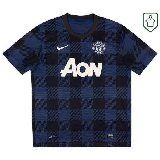 Maglia retrò trasferta uomo Manchester United 2013/14 Vidic #15