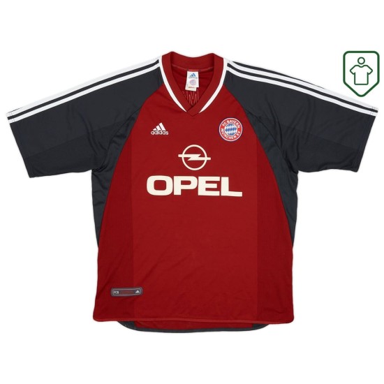 Maglia retrò Bayern Monaco 2001/02 Casa Uomo Elber #9
