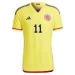 Juan Cuadrado #11 Colombia Maglia Casa Coppa del Mondo 2022 Juan Cuadrado #11 Colombia Maglia Casa Coppa del Mondo 2022