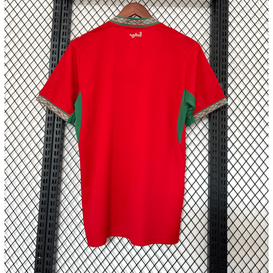 Uomo Maglia Home Coppa del Mondo 2026 Marocco Uomo Maglia Home Coppa del Mondo 2026 Marocco
