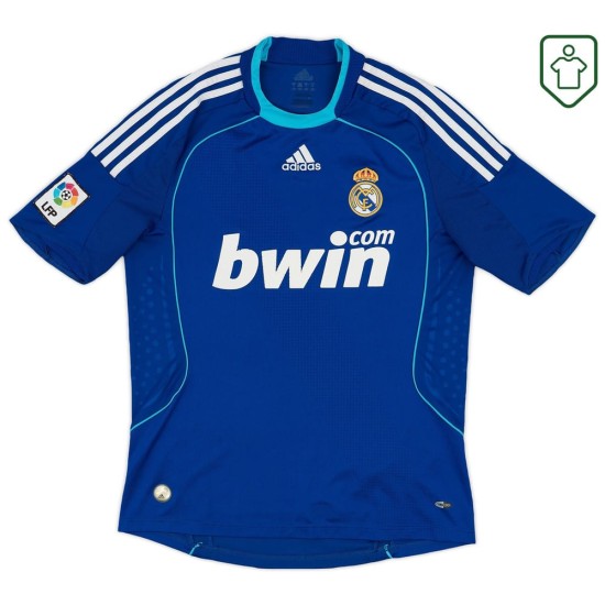 Uomo Maglia retro trasferta Real Madrid 2008/09 Raul #7