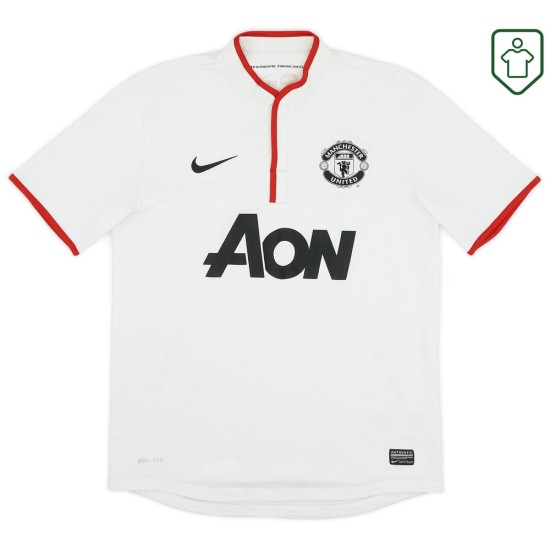 Maglia retrò trasferta uomo Manchester United 2012/14 Evra #3 Maglia retrò trasferta uomo Manchester United 2012/14 Evra #3