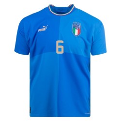 Marco Verratti #6 Italia Maglia Casa Coppa del Mondo 2022 Marco Verratti #6 Italia Maglia Casa Coppa del Mondo 2022